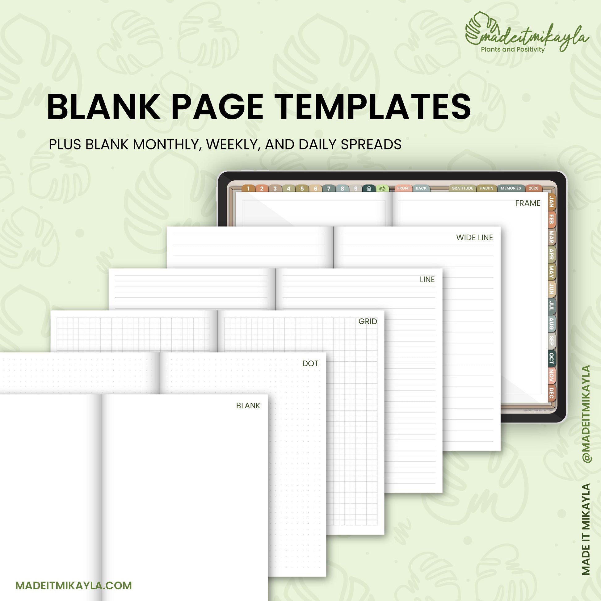 2026 Digital Planner