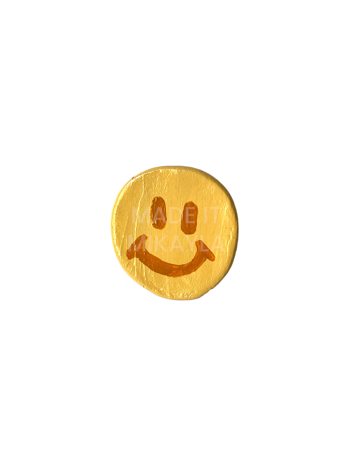 Smiley Face Clay Magnet | MadeItMikayla