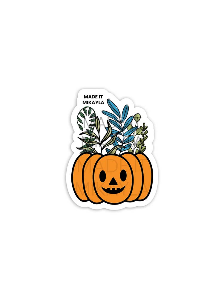 Halloween Trio Pumpkin Sticker | MadeItMikayla