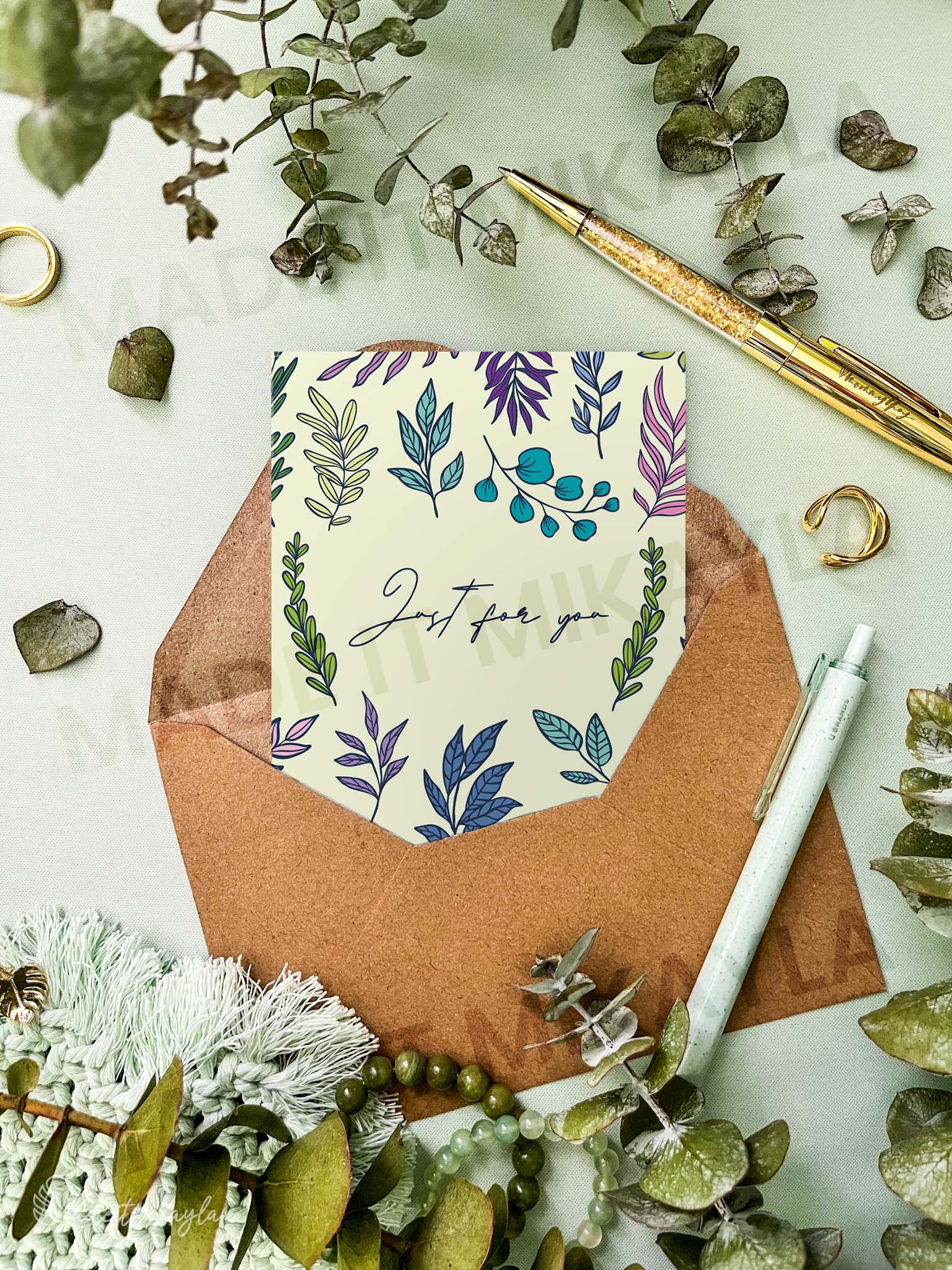 Just For You Greeting Card | MadeItMikayla