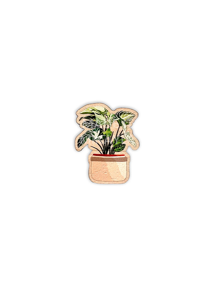 Potted Plants Wood Magnet Set | MadeItMikayla