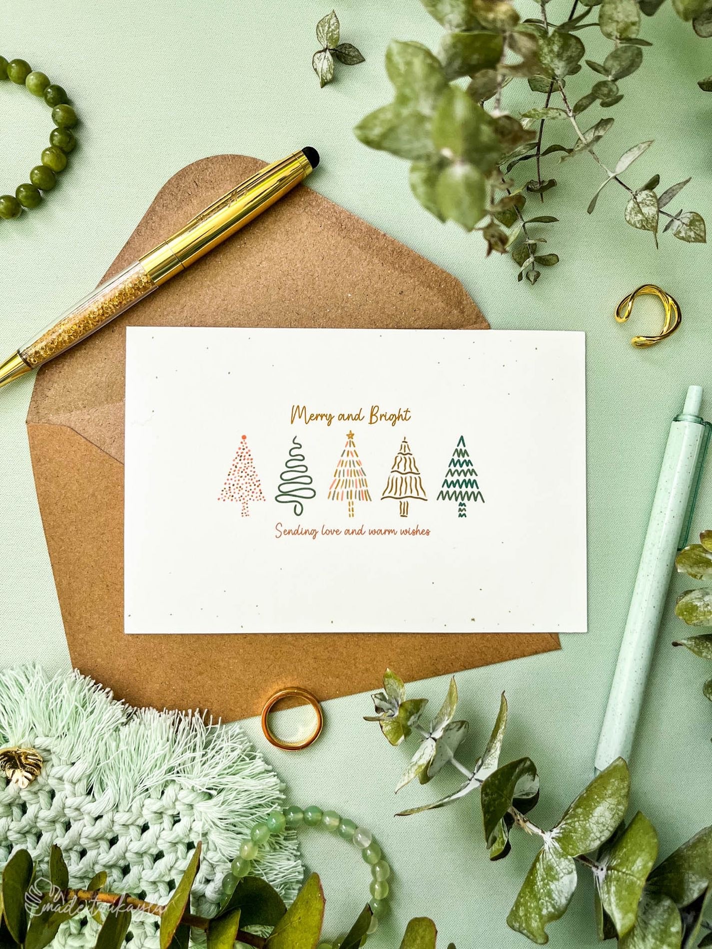 Sending Love and Warm Wishes Greeting Card | MadeItMikayla