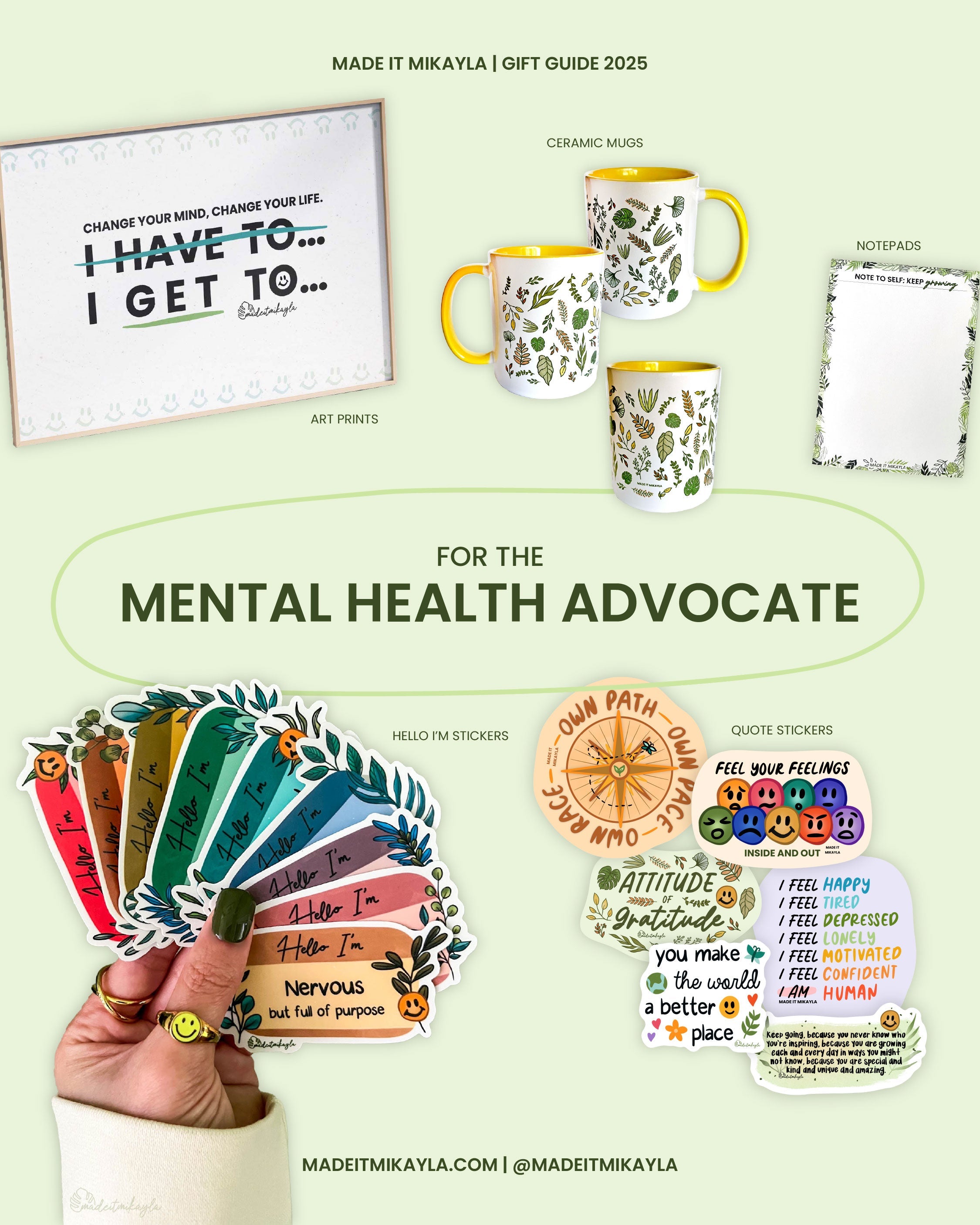 Gift Guide: Mental Health Advocate