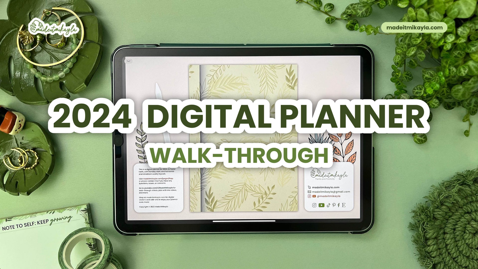 Load video: 2024 Digital Planner Walk-Through ♡ MadeItMikayla