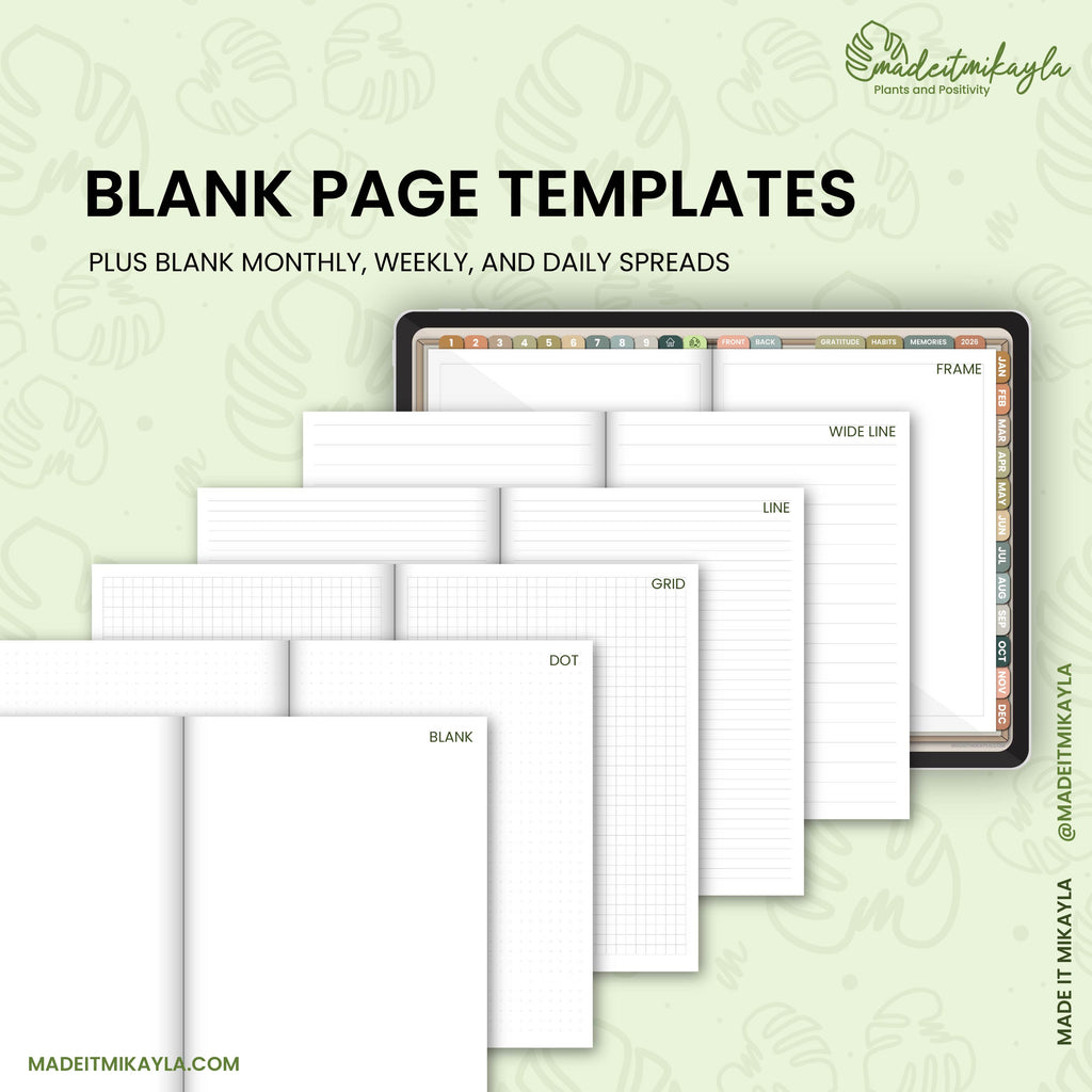 2026 Digital Planner