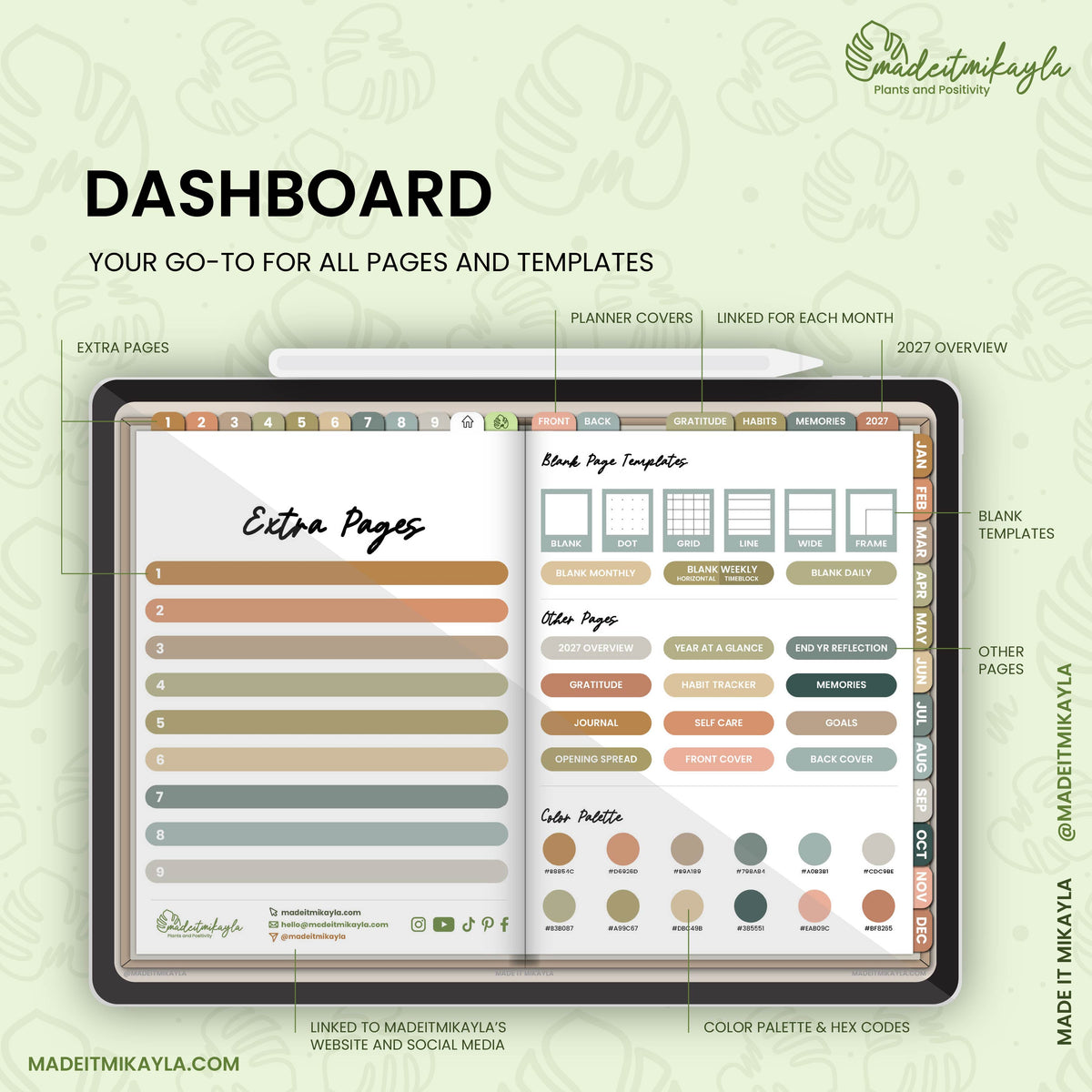 2027 Digital Planner