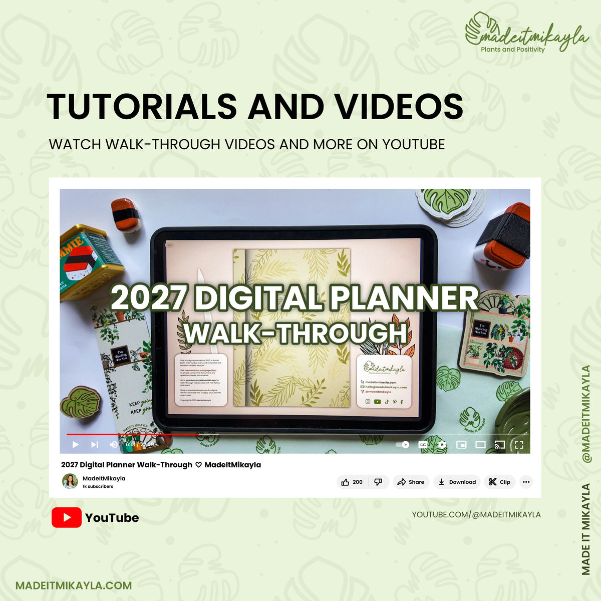 2027 Digital Planner