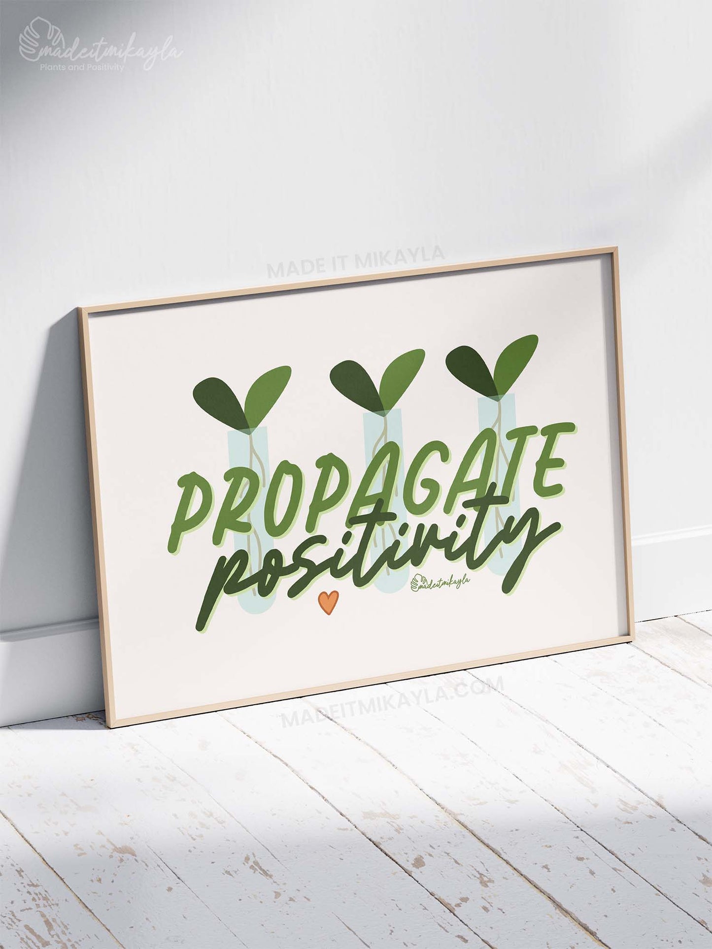 Propagate Positivity Art Print | MadeItMikayla