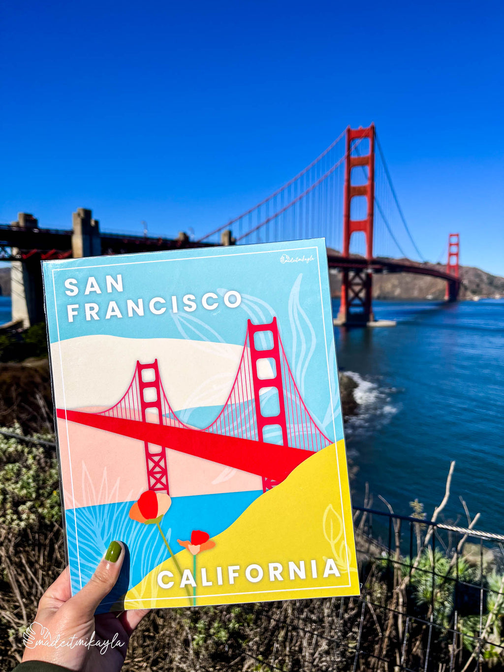 San Francisco Art Print | MadeItMikayla