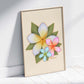 Plumeria Trio Art Print | MadeItMikayla