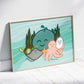 Sea Animals Art Print | MadeItMikayla