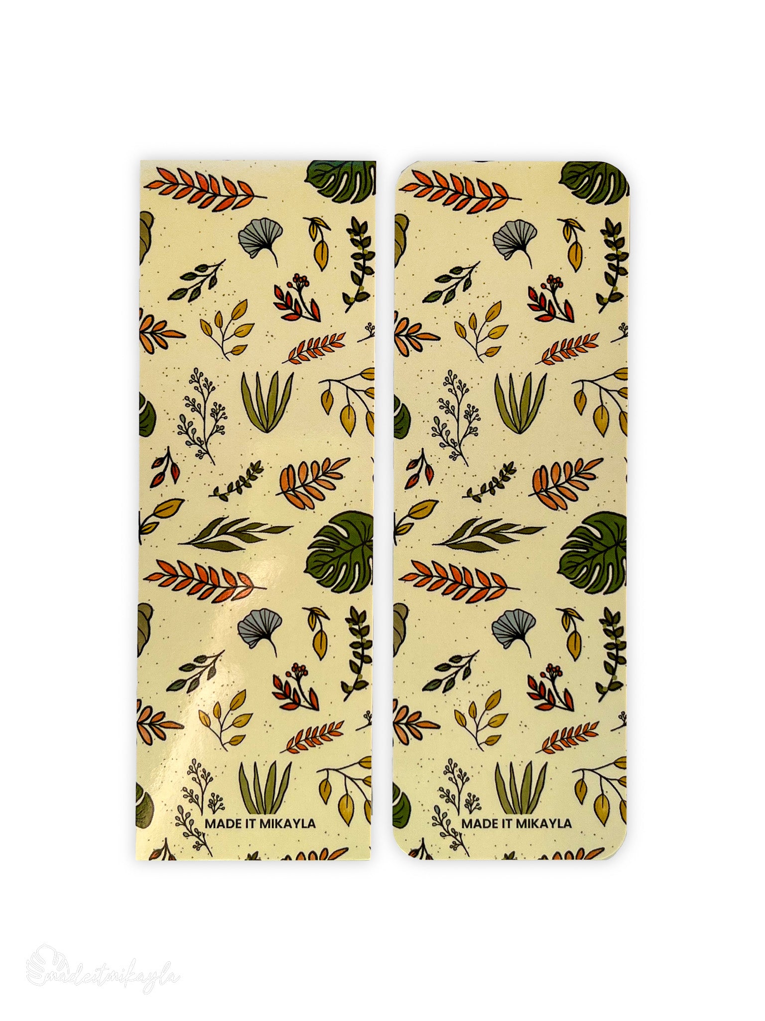 Botanical Foliage Bookmark