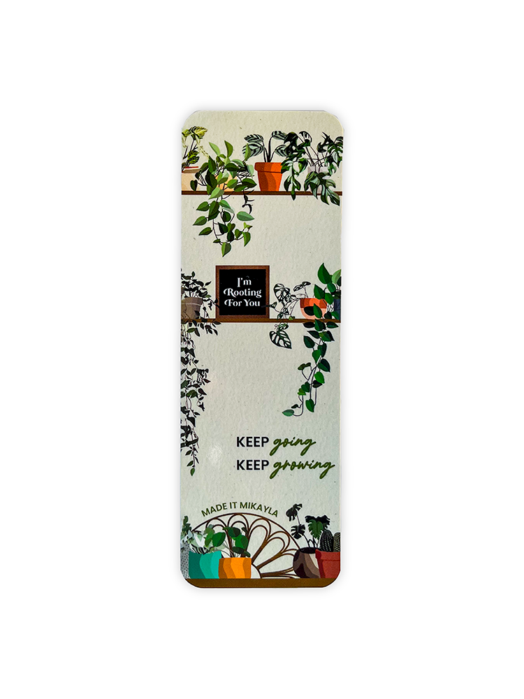 Keep Growing Bookmark