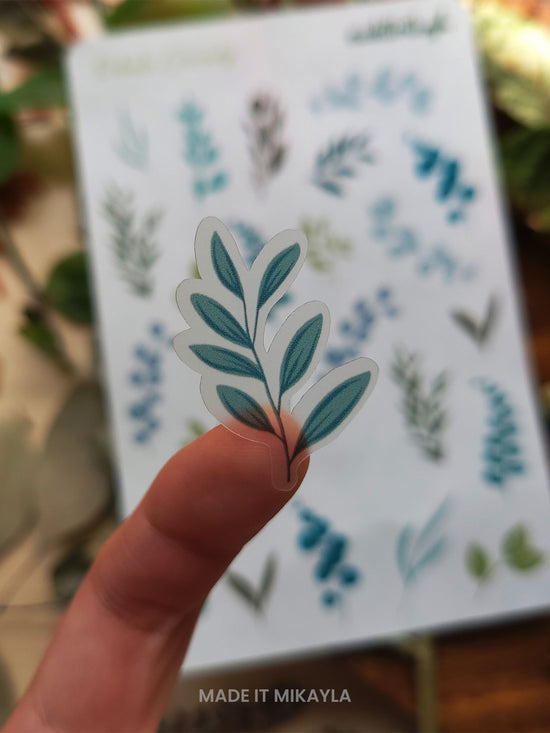 Clear Sticker Sheet | MadeItMikayla