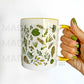 Botanical Foliage Ceramic Mug | MadeItMikayla