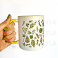 Botanical Foliage Ceramic Mug | MadeItMikayla