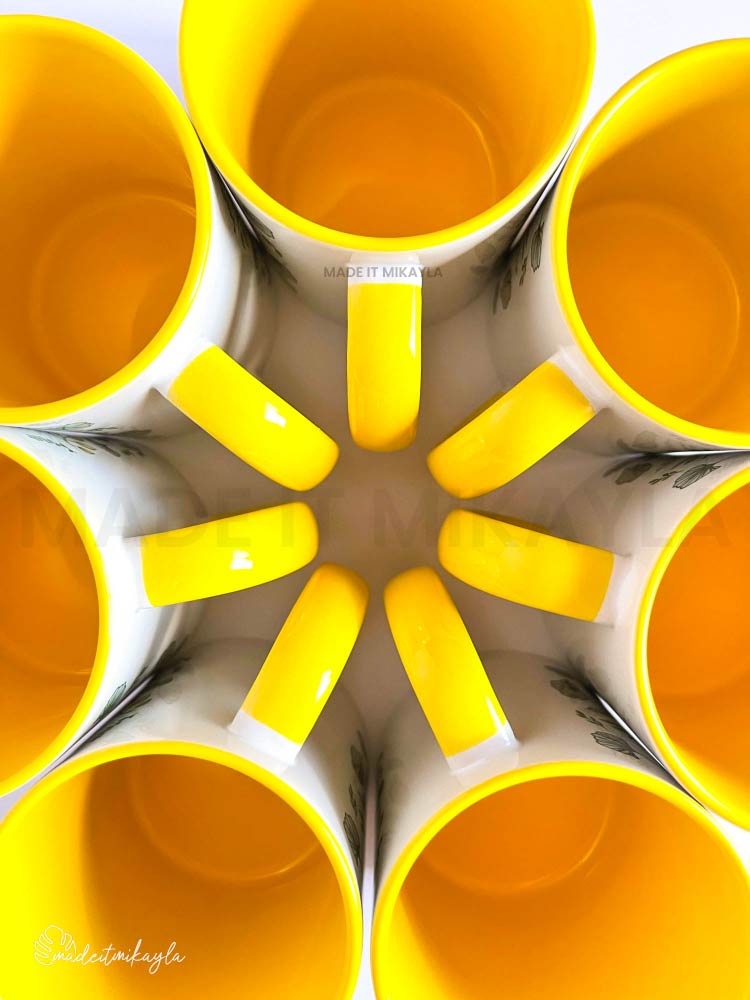 Botanical Foliage Ceramic Mug | MadeItMikayla