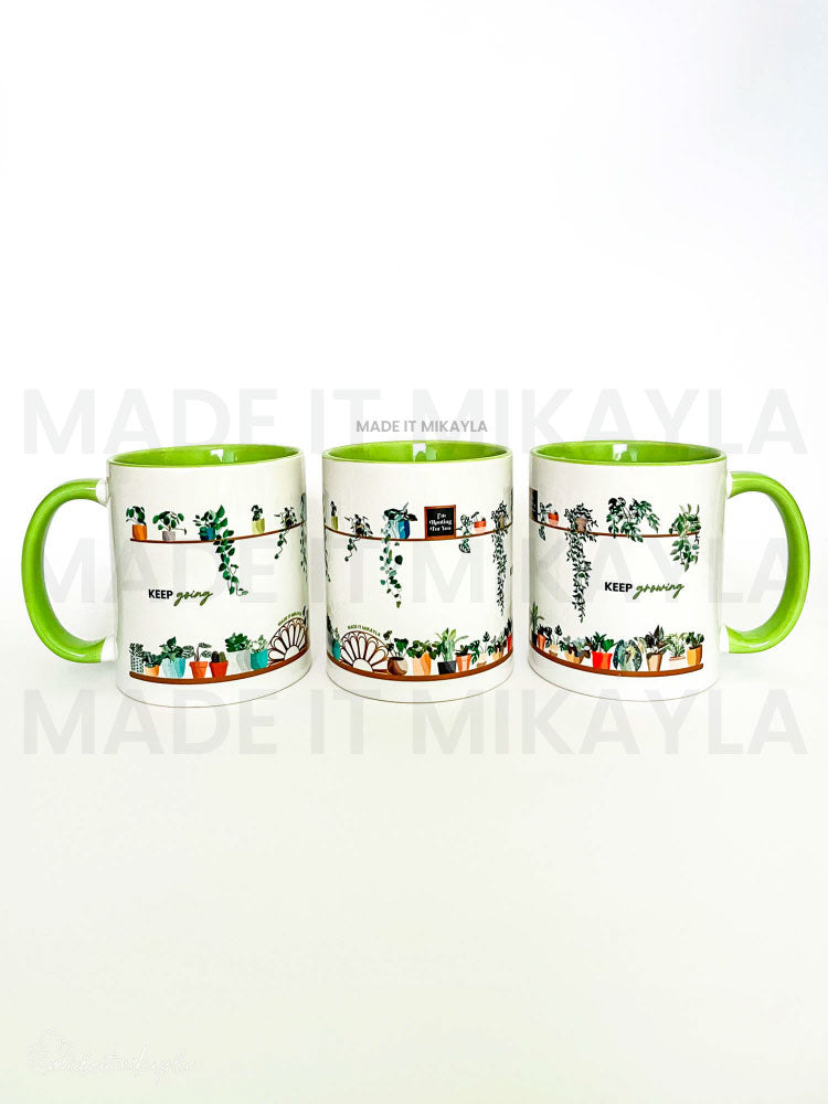 Keep Growing Ceramic Mug | MadeItMikayla