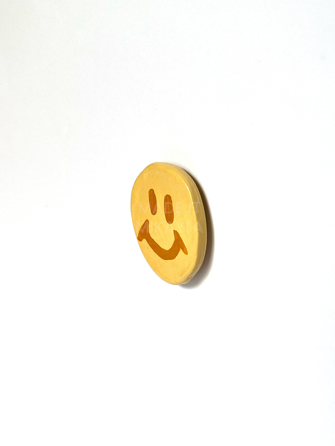 Smiley Face Clay Magnet | MadeItMikayla