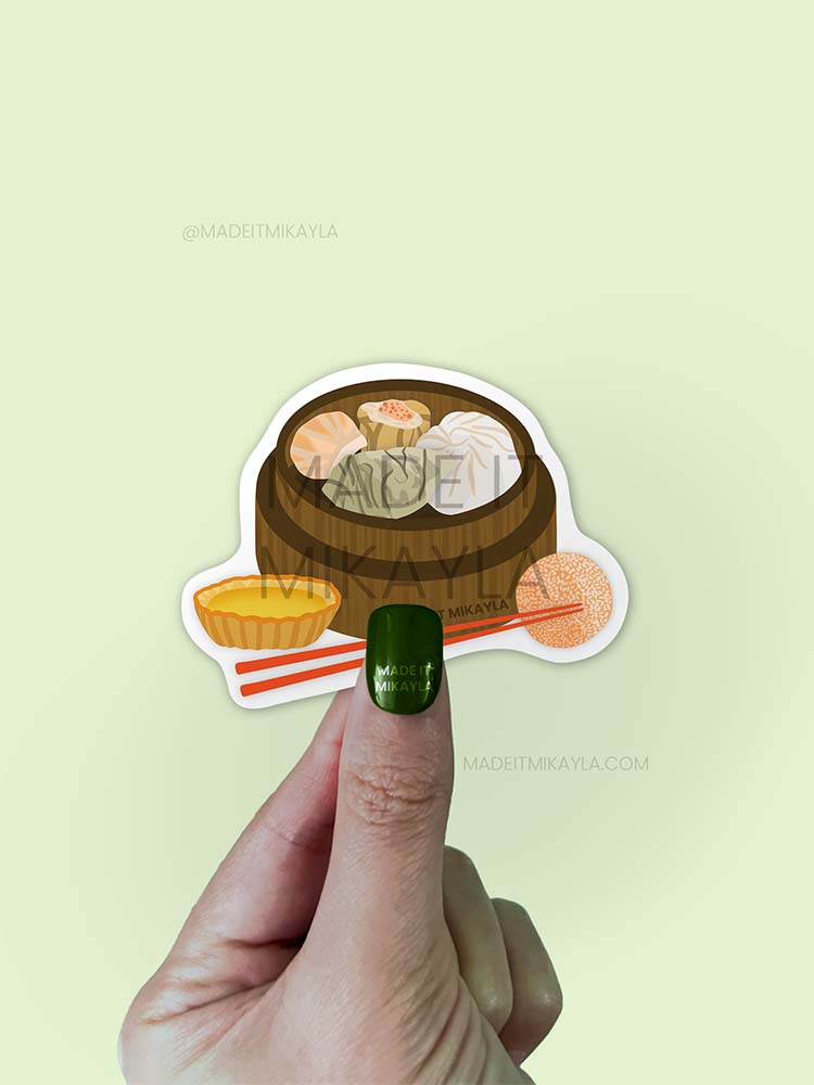 Dim Sum Sticker | MadeItMikayla
