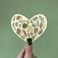 Foliage Heart Sticker | MadeItMikayla