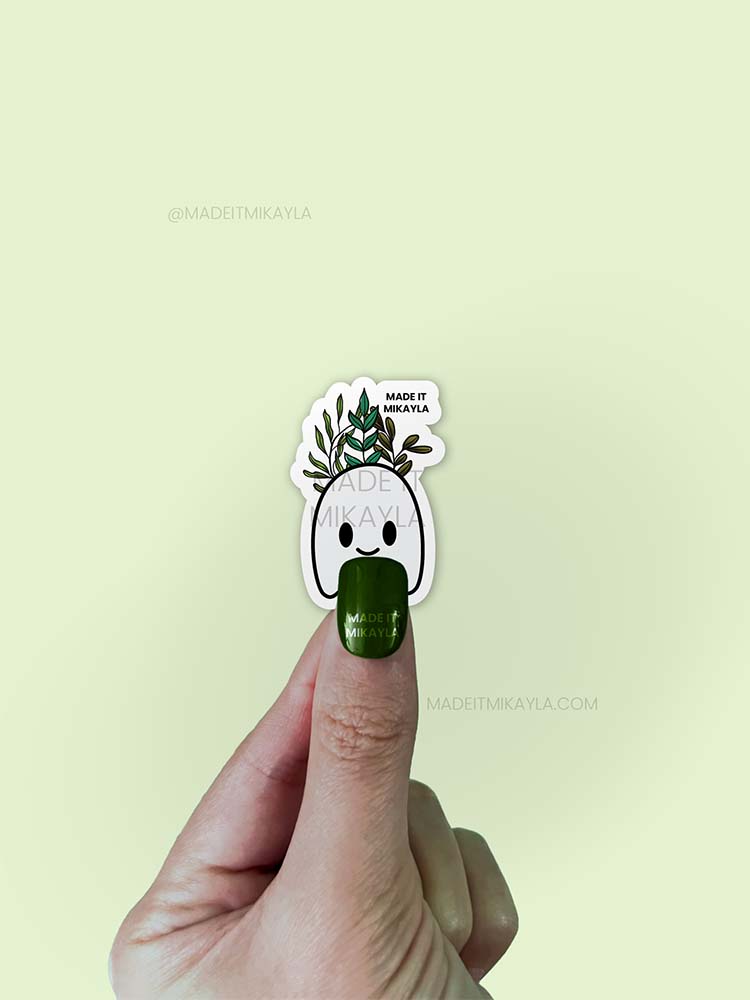 Halloween Trio Ghost Sticker | MadeItMikayla