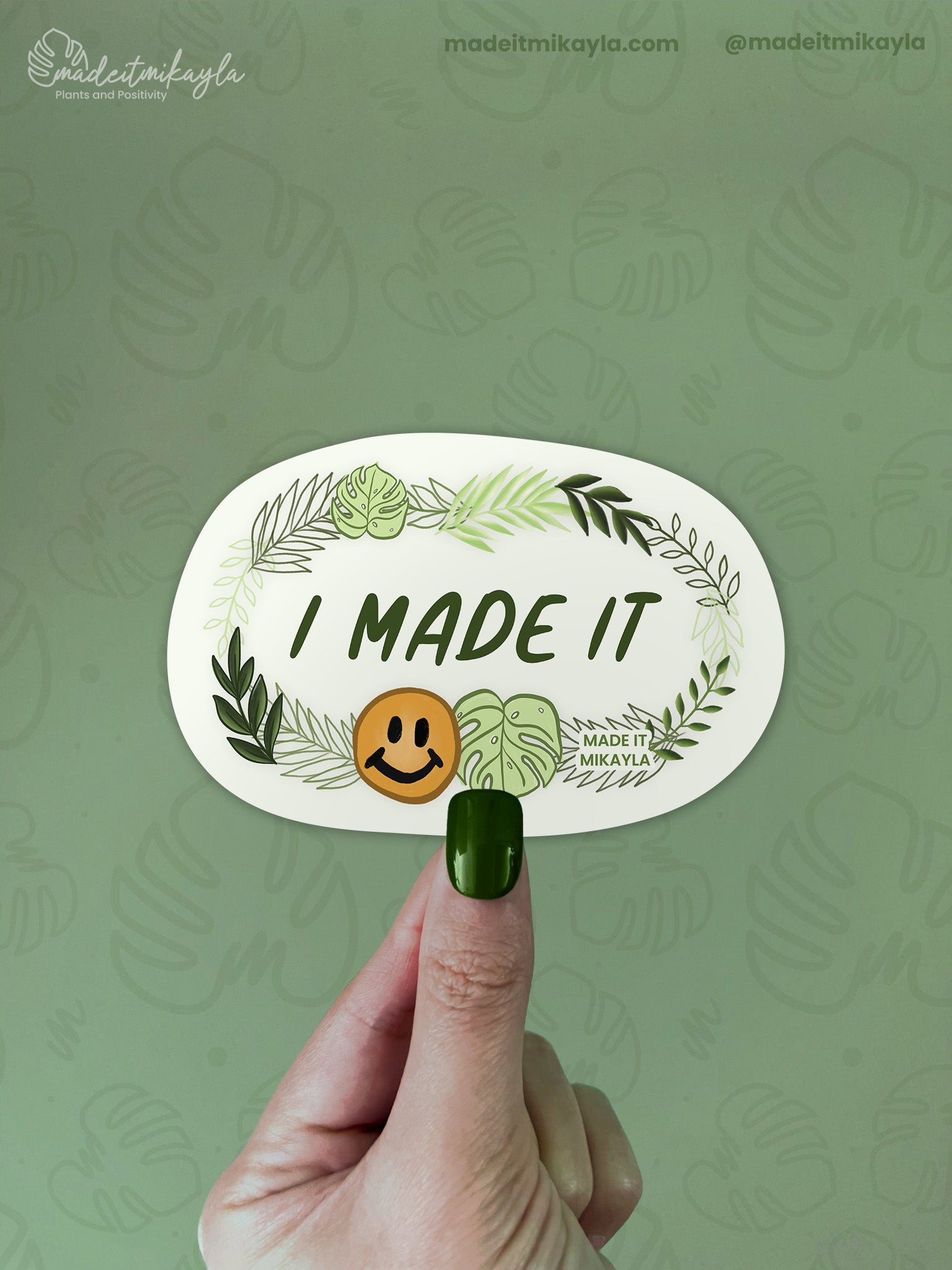 I Made It Sticker | MadeItMikayla