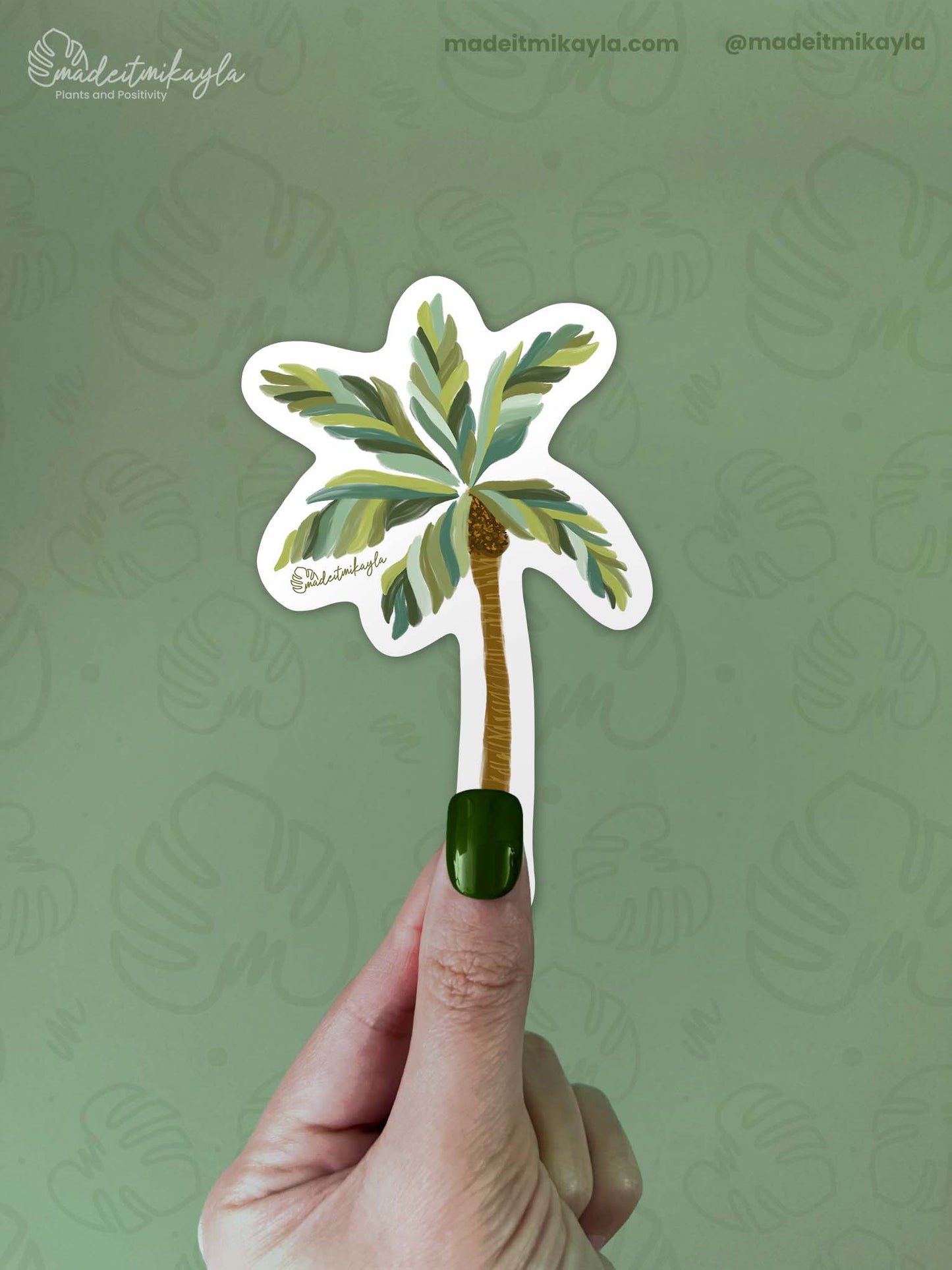 Palm Tree Sticker | MadeItMikayla