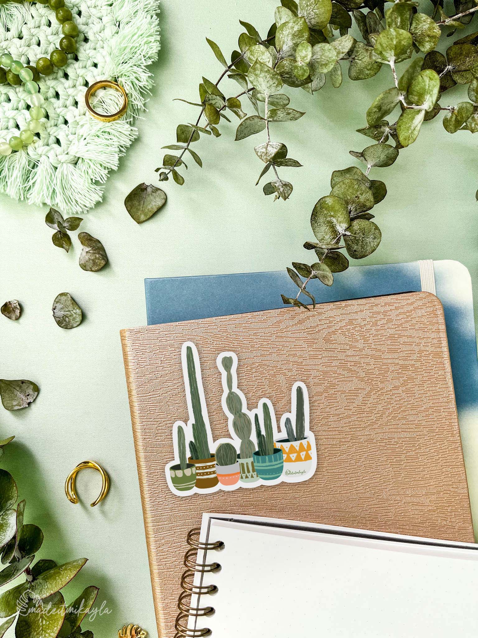 Cactus Group Sticker | MadeItMikayla