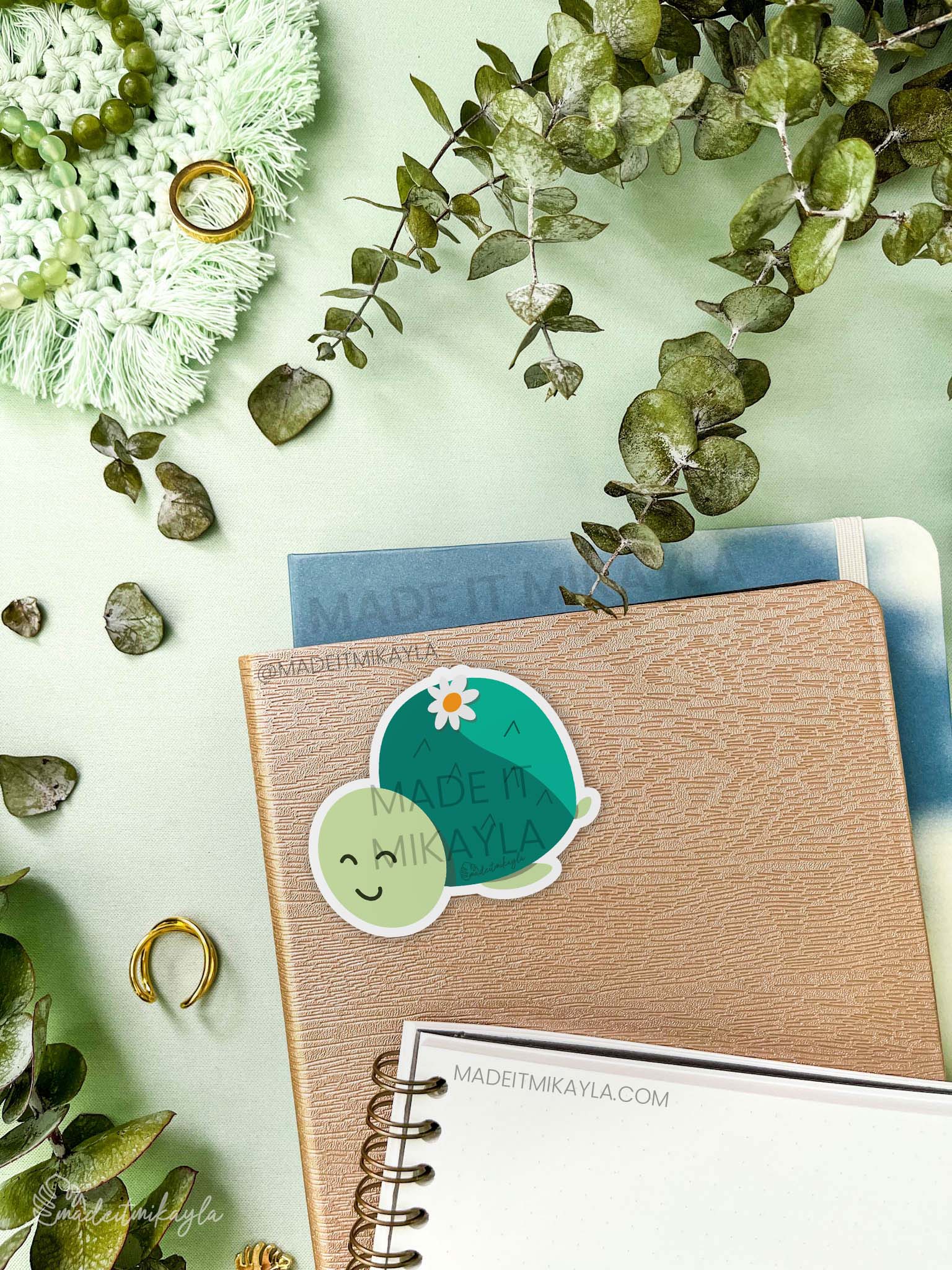 Cactus Turtle Sticker | MadeItMikayla