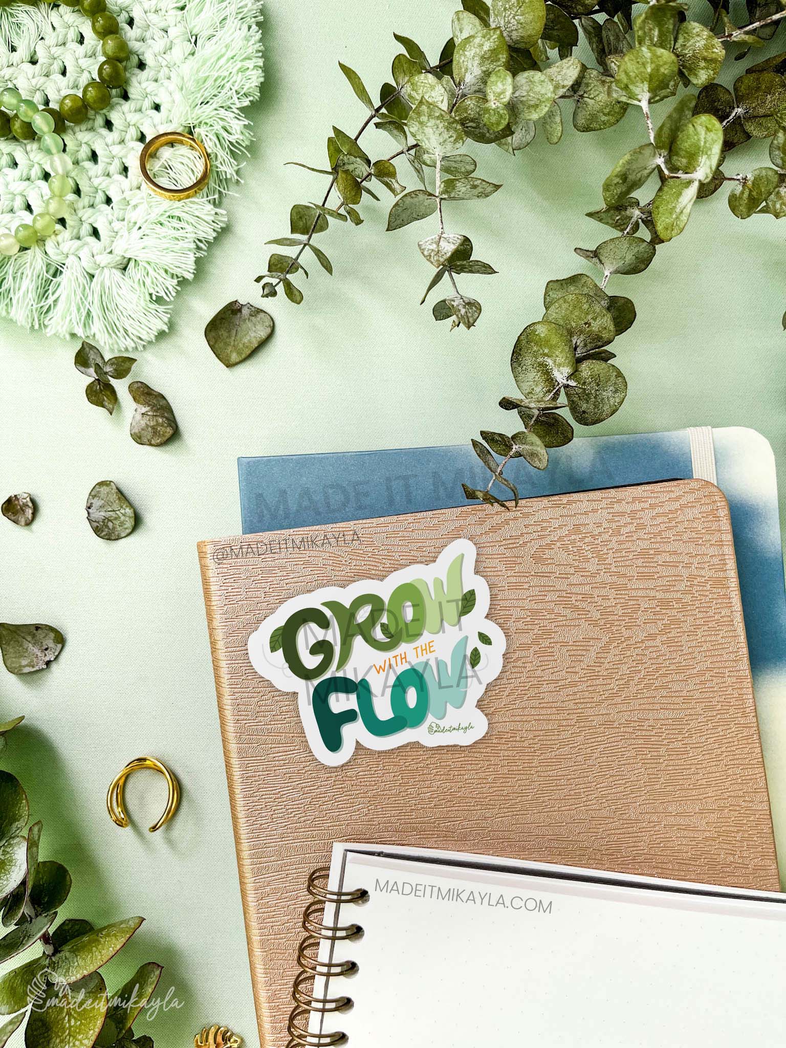 Grow With The Flow Sticker | MadeItMikayla