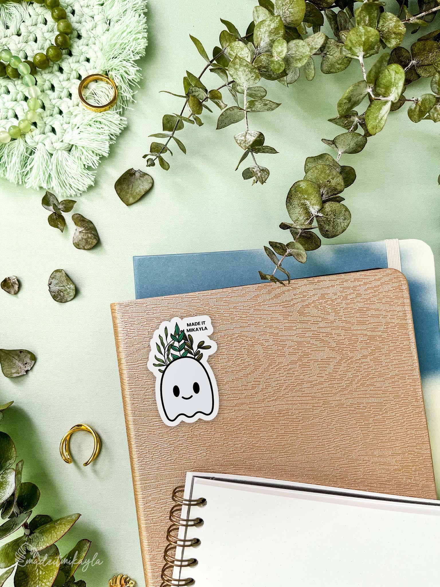 Halloween Trio Ghost Sticker | MadeItMikayla