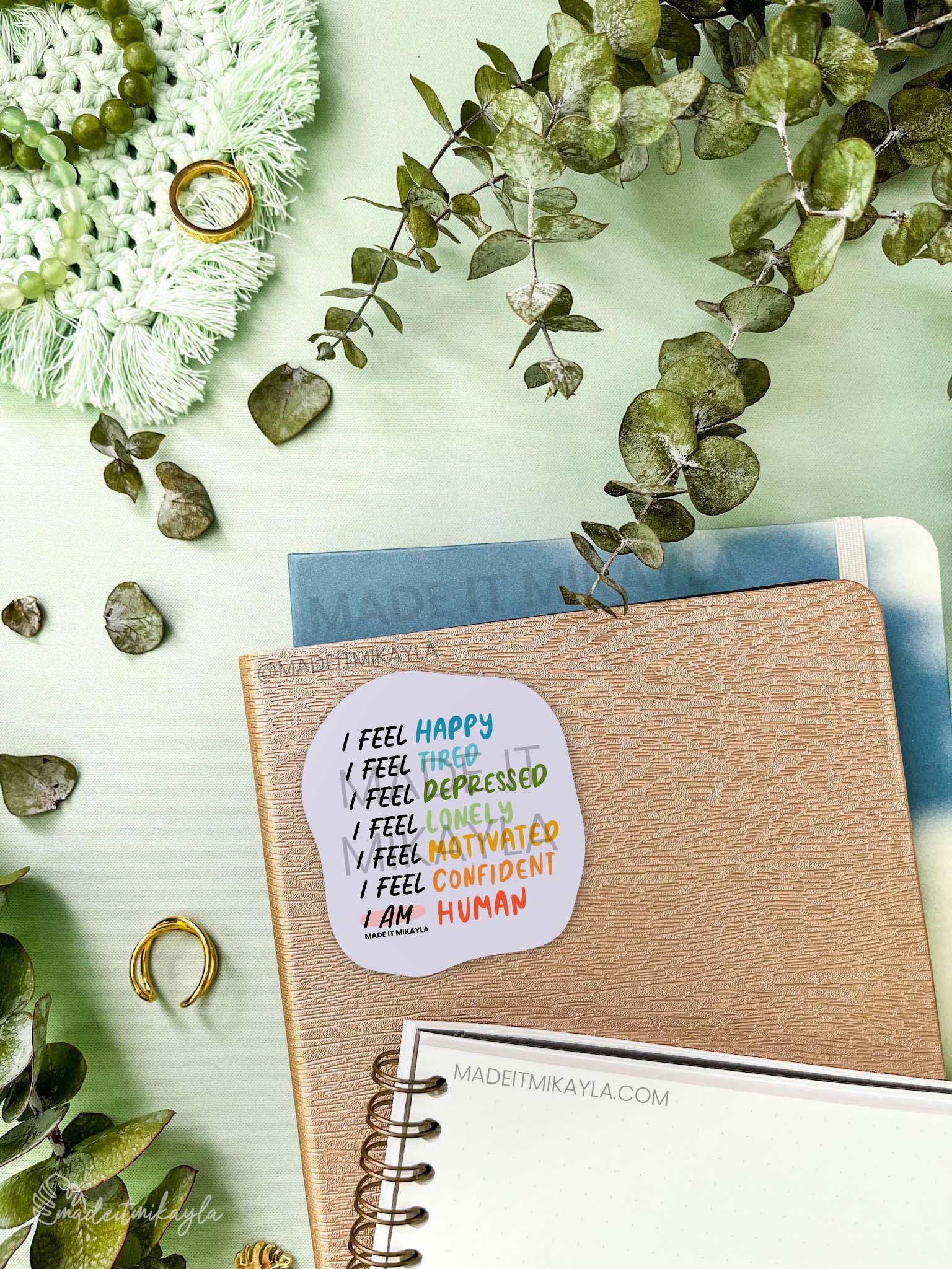 I am Human Sticker | MadeItMikayla