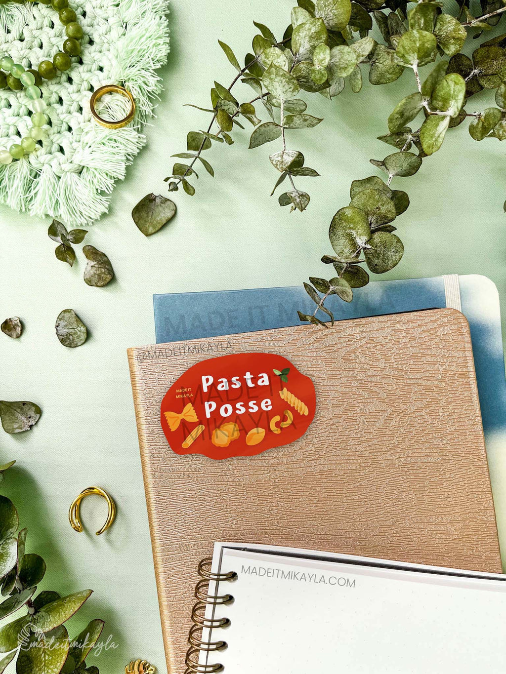 Pasta Posse Sticker | MadeItMikayla