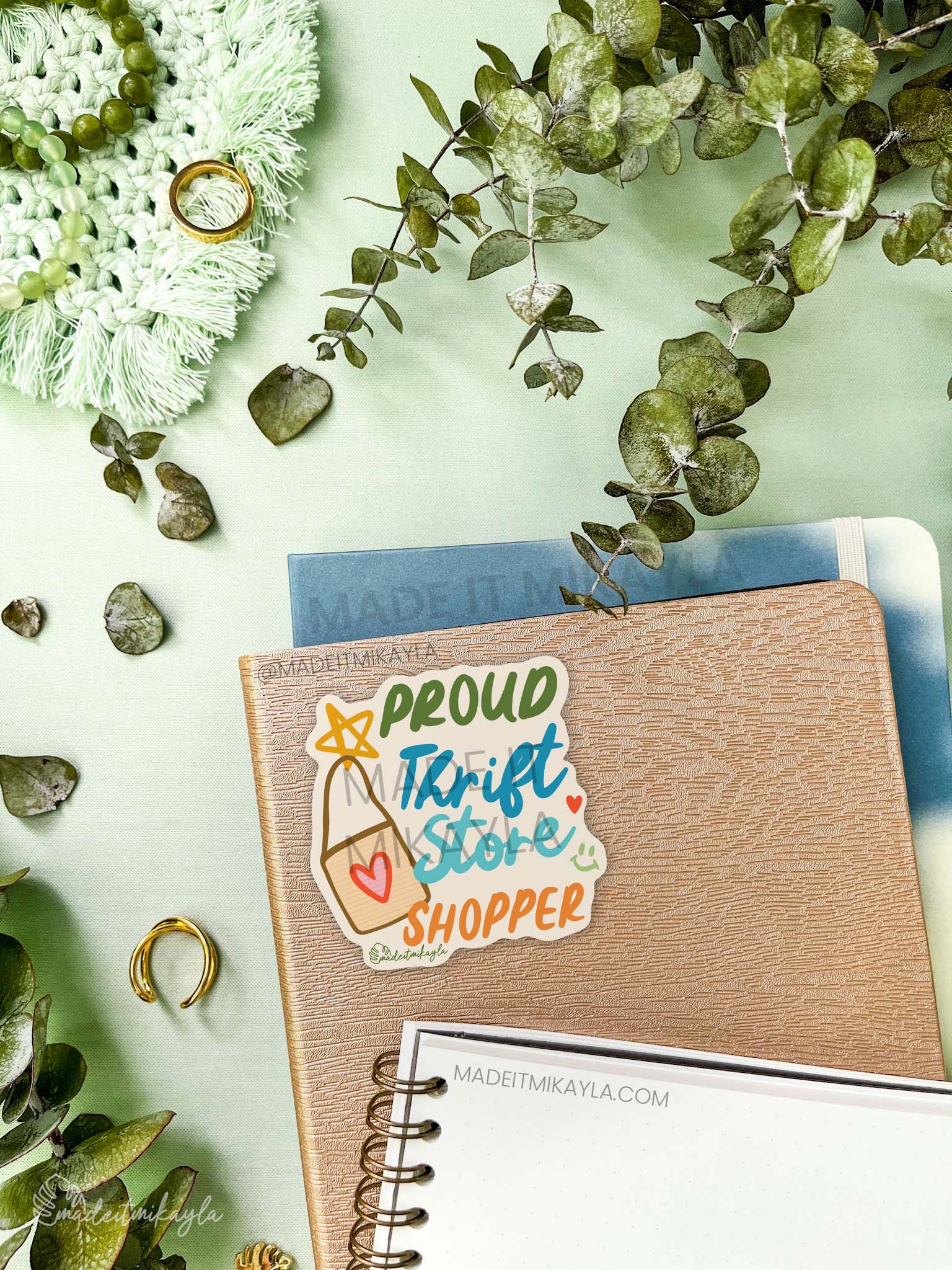 Proud Thrift Store Shopper Sticker | MadeItMikayla