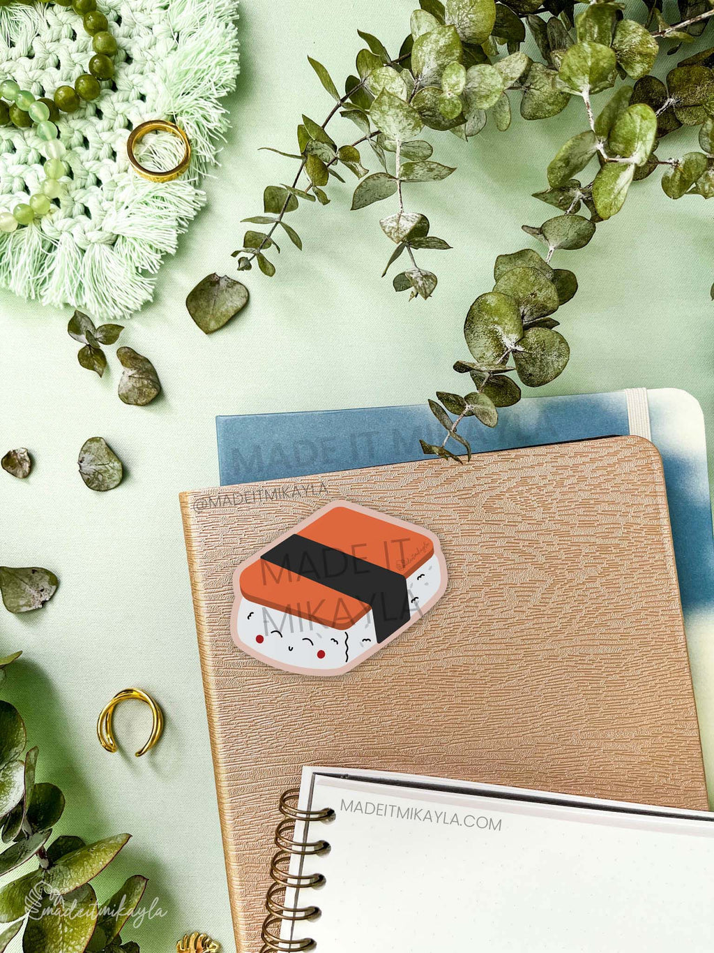 Spam Musubi Sticker | MadeItMikayla