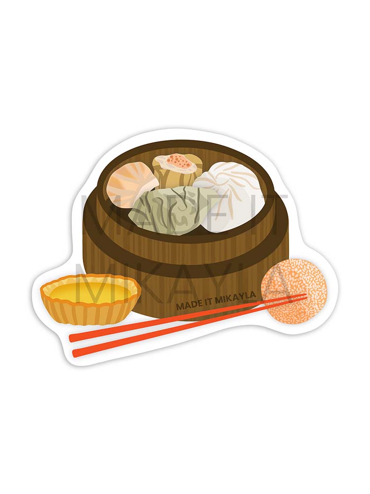 Dim Sum Sticker | MadeItMikayla