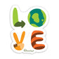 Earth LOVE Sticker | MadeItMikayla