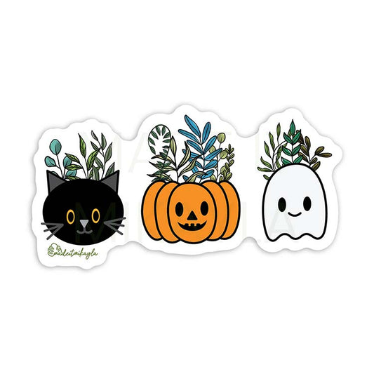 Halloween Trio Sticker | MadeItMikayla