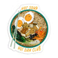 Hot Soup Hot Day Club Sticker | MadeItMikayla