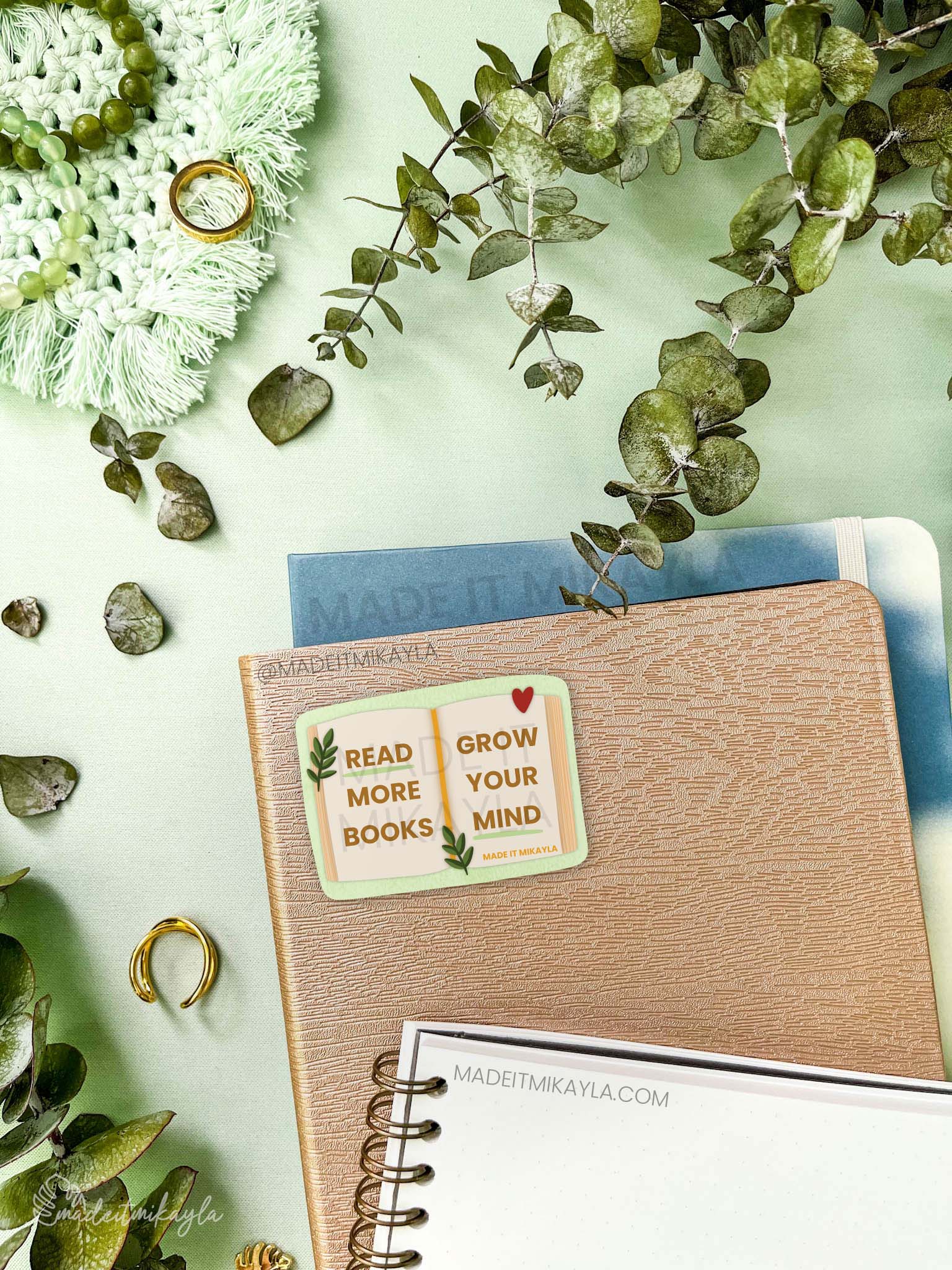 Read More Books Grow Your Mind Sticker