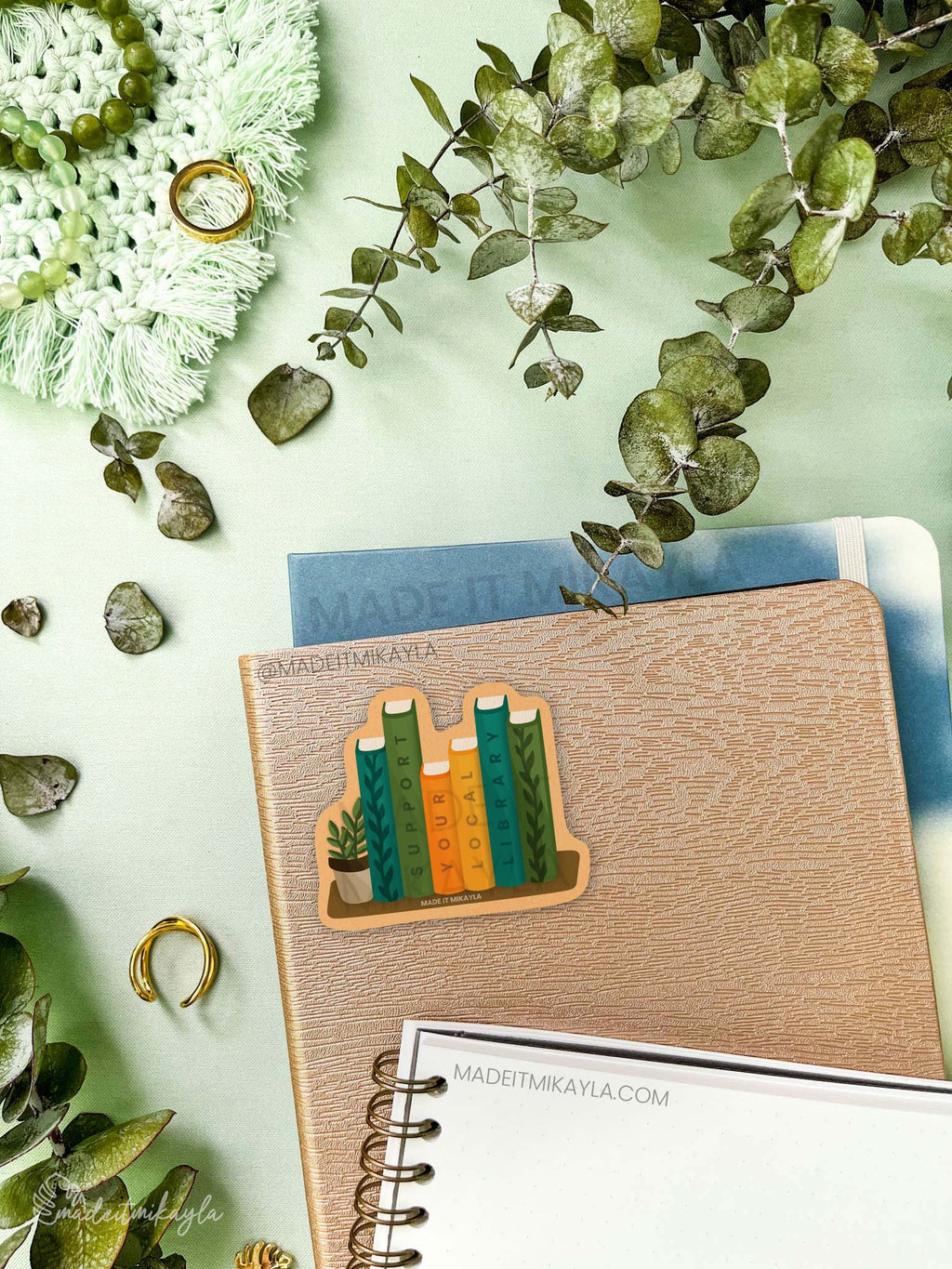 Support Your Local Library Sticker