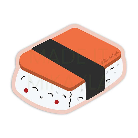 Spam Musubi Sticker | MadeItMikayla