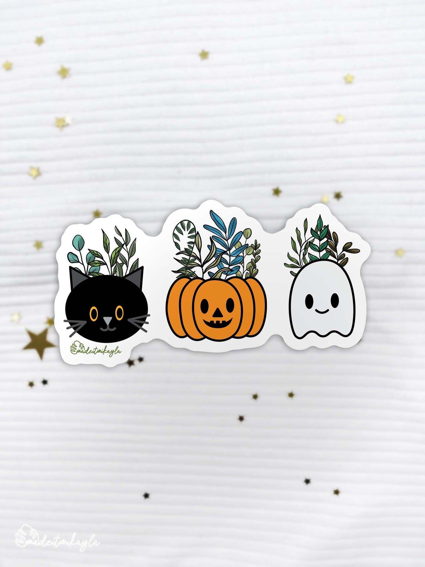 Halloween Trio Sticker | MadeItMikayla