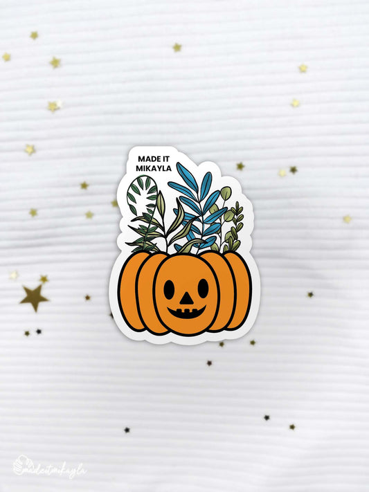 Halloween Trio Pumpkin Sticker | MadeItMikayla