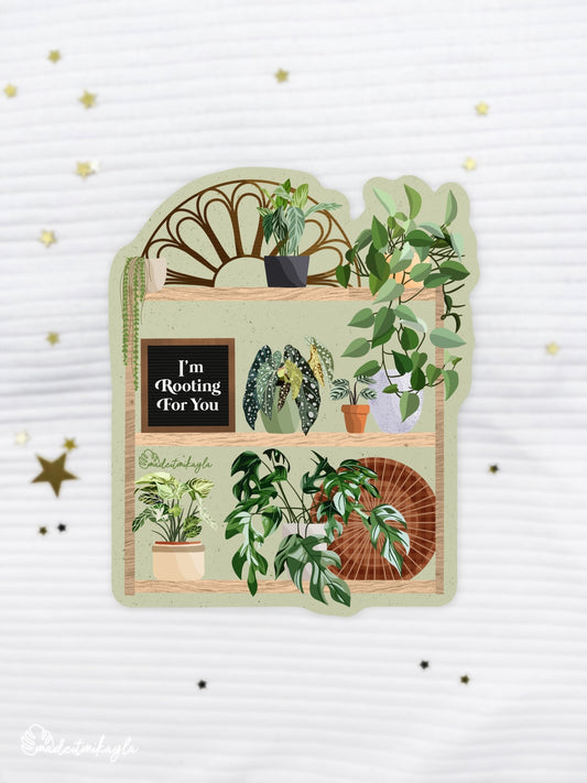 Rooting For You Sticker | MadeItMikayla