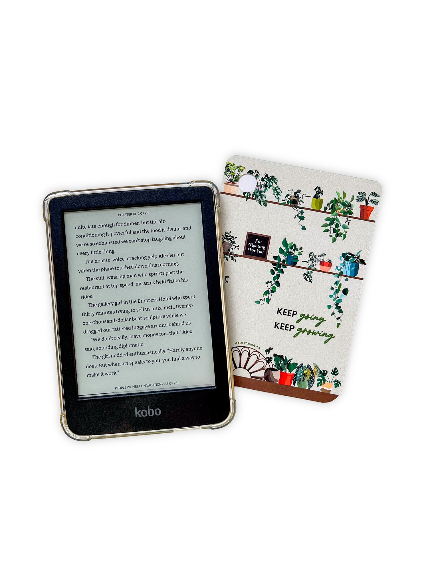 Keep Growing E-Reader Insert