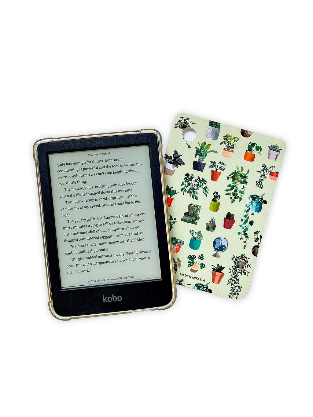 Potted Plants E-Reader Insert