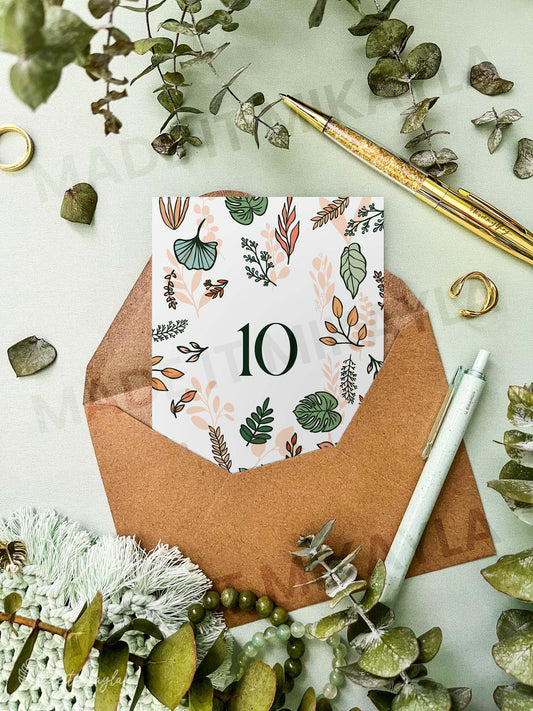 10 Greeting Card