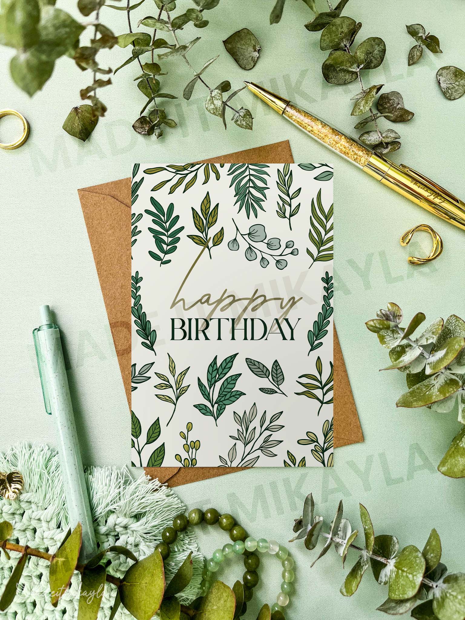 Happy Birthday Greeting Card | MadeItMikayla
